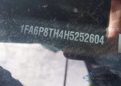 2017 Ford Mustang z USA, uszkodzony, nr VIN 1FA6P8TH4H5252604